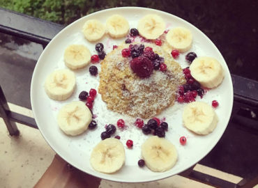 bowl cake proteiné healthy petit déjeuner