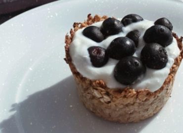 tartelette healthy aux flocons d'avoine