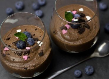 mousse au chocolat au jus de pois chiche vegan