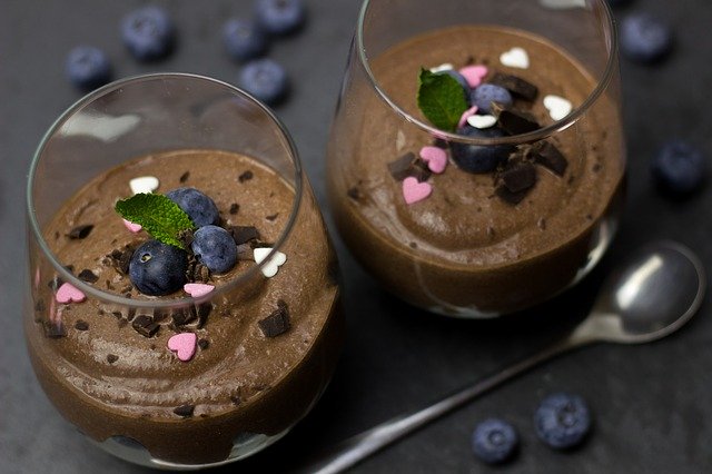 mousse au chocolat au jus de pois chiche vegan