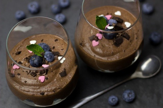 mousse au chocolat au jus de pois chiche vegan