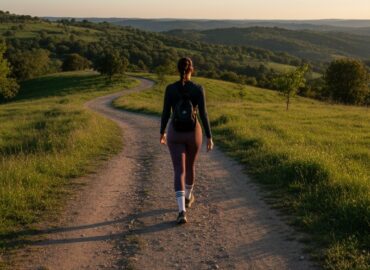 Femme de dos qui marche